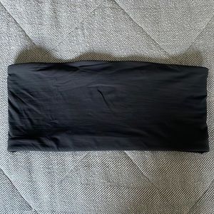 SKIMS Black Bandeau Bra